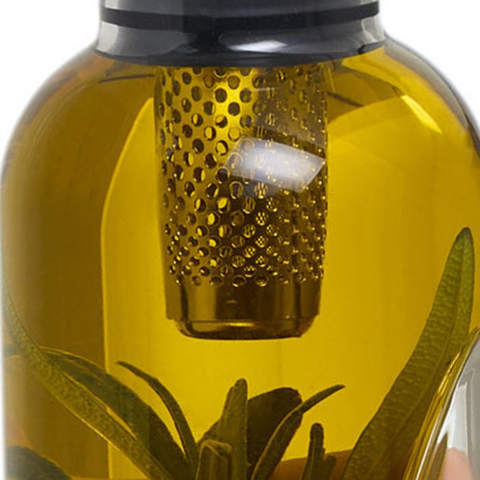 Комплект оливерници AdHoc BZ81  за олио или оцет AromaPour от стъкло с поставка, 300 мл