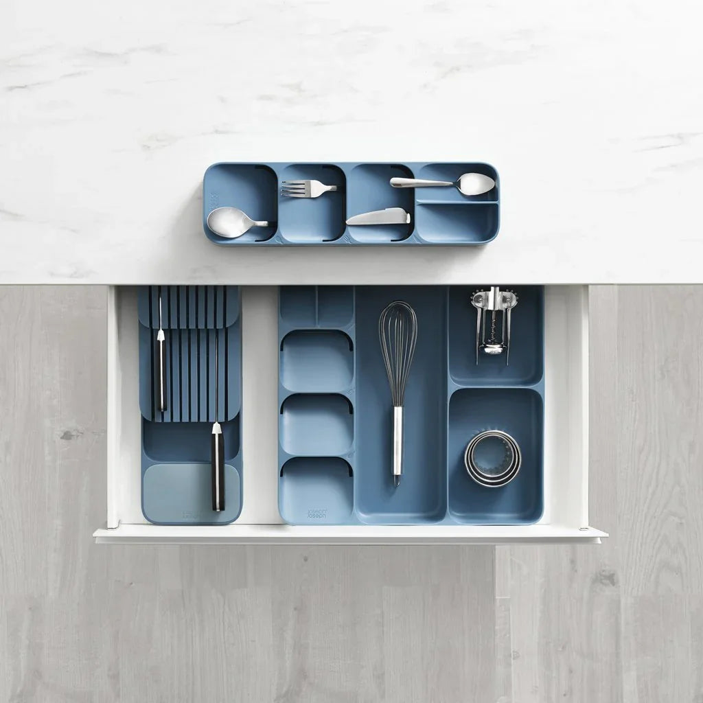 Органайзер за ножове за чекмедже DRAWER STORE син Joseph Joseph