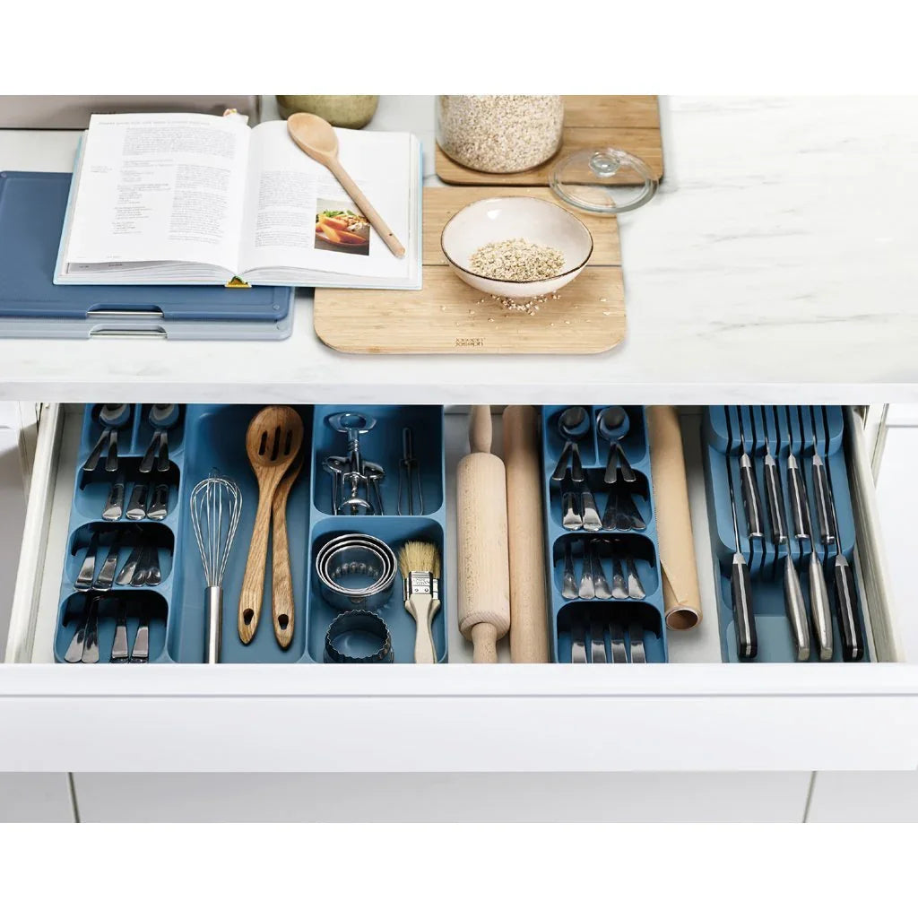 Органайзер за ножове за чекмедже DRAWER STORE син Joseph Joseph