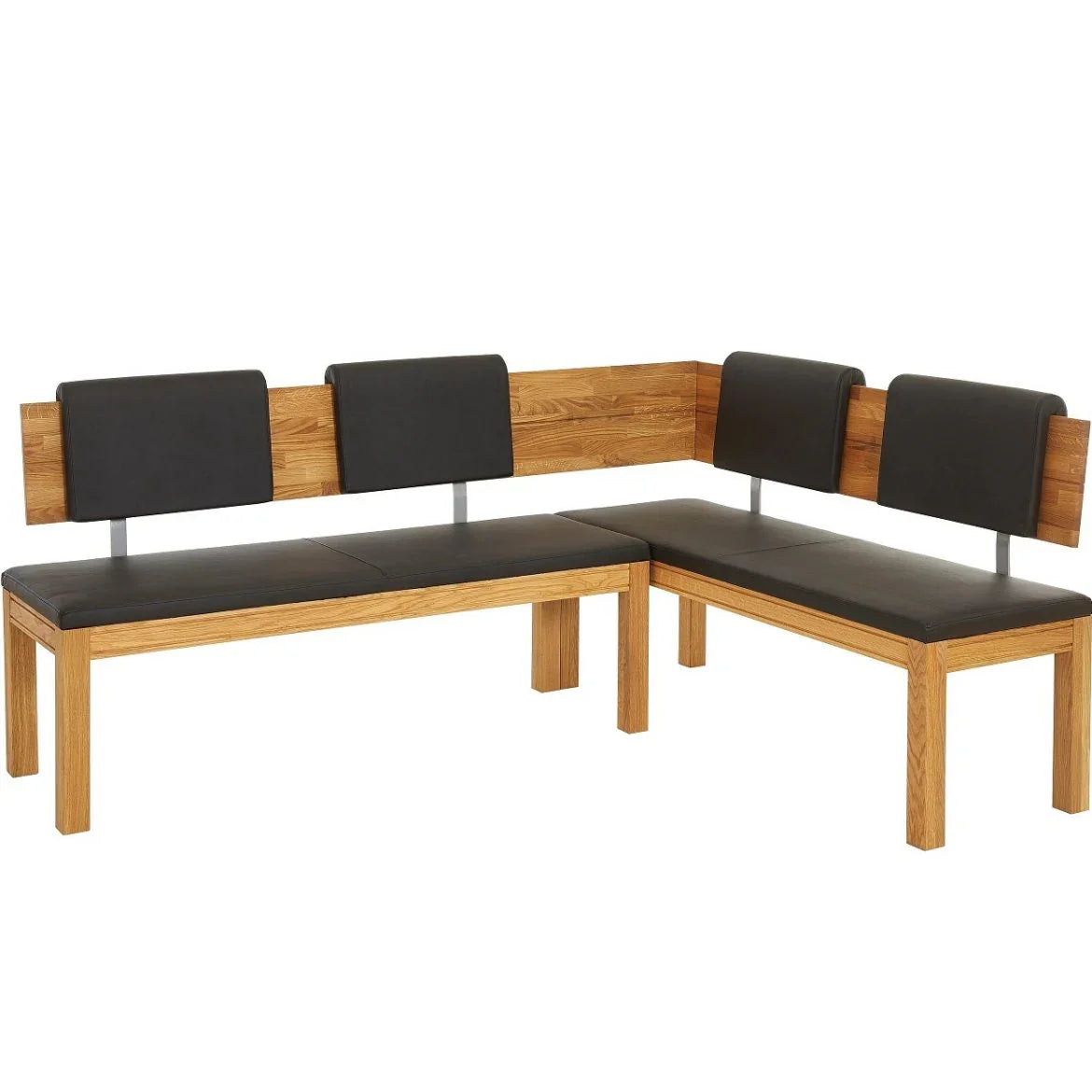 Ъглова пейка дъб масив Madison L150x200 см