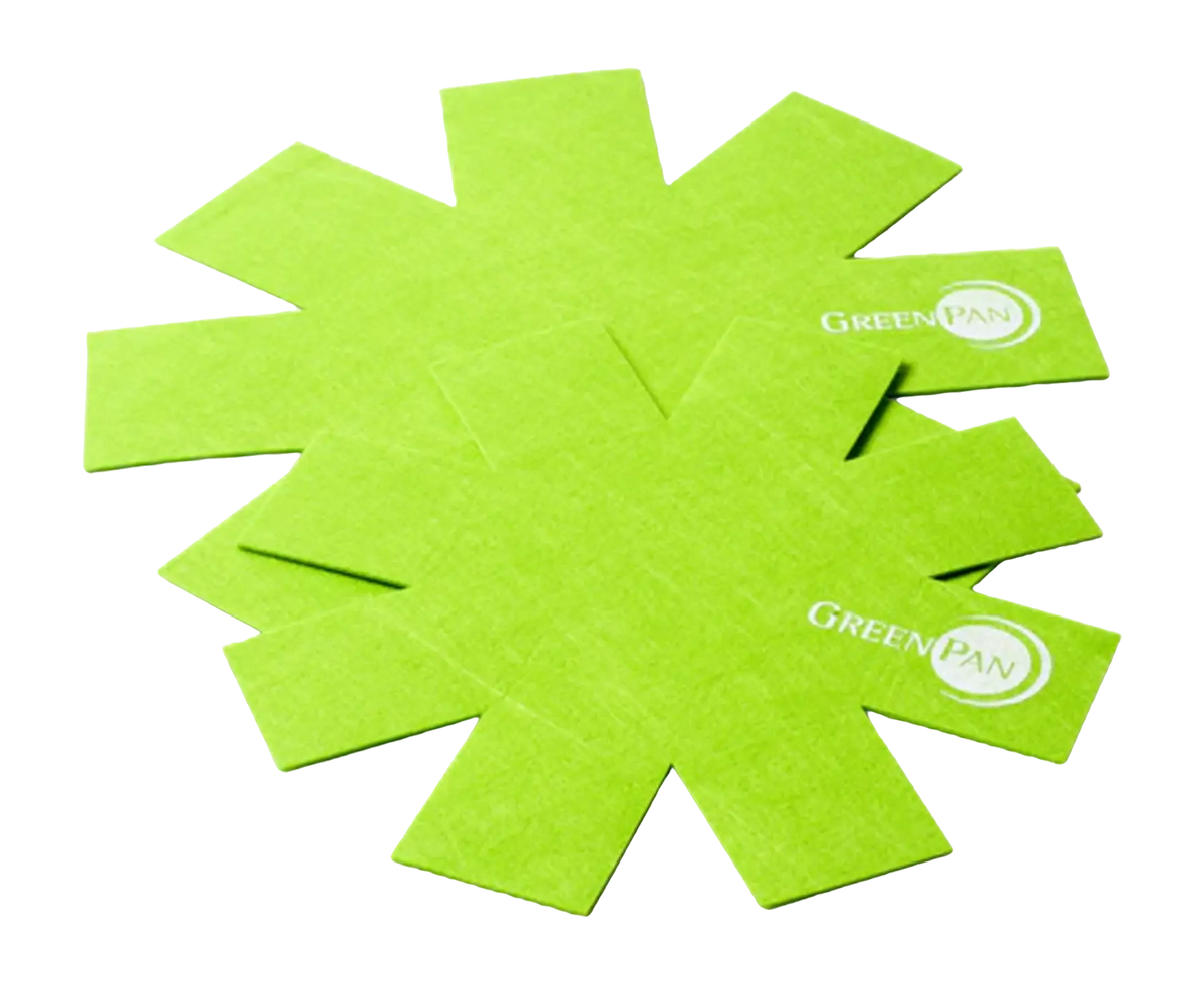 Комплект 2 броя протектори за тигани Green Pan  филц  27x27 см   34x34 см