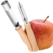 Уред за почистване на ябълки, круши и чушки