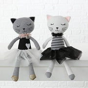 Седяща фигура Kitty текстил, H35 см
