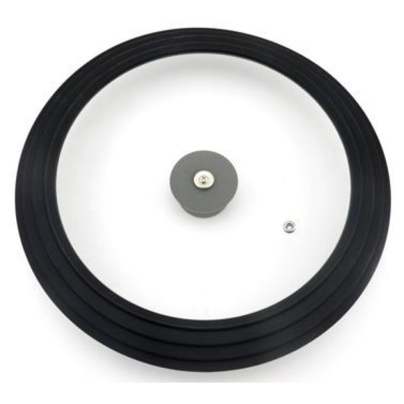 Капак универсален Sola CS Solingen D 20,22,24 cm, термоустойчиво стъкло, силиконова периферия