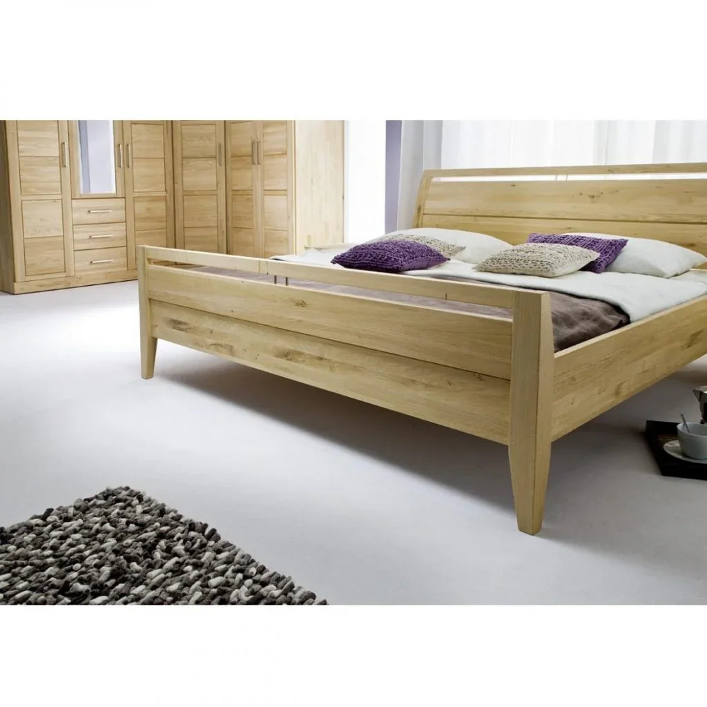 Спалня Casera от избелен дъб масив  bianco