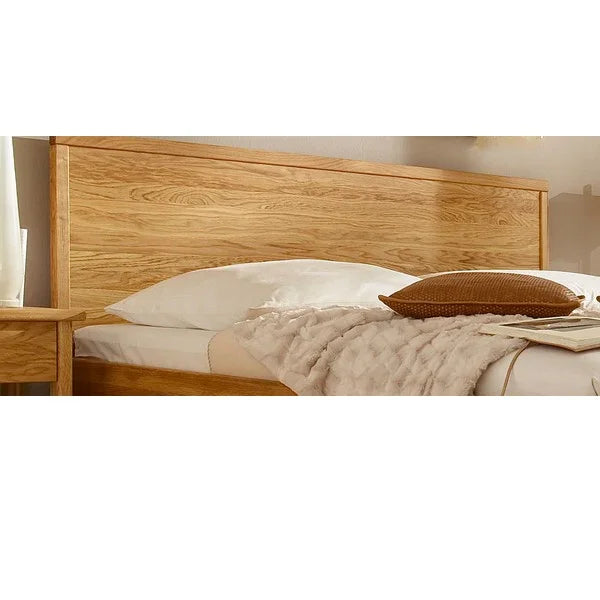 Спалня Easy Sleep oт масив дъб с дебелина 4 см и метални крака