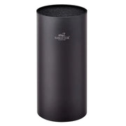 Цилиндрична стойка H 22 cm с пластмасови пръчици за кухненски ножове Black