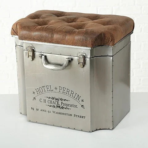 Табуретка  ракла Kinley метал  тапицерия H 47 cm