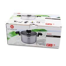 Тенджера с капак и подвижни дръжки Aron D 16 см  1,5 L