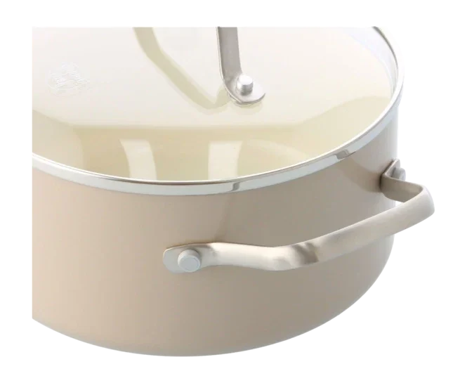 Тенджера стъклен  капак Green Chef Nordics D 20 cm 3,1 L Керамично покритие с диамантени кристали Thermolon