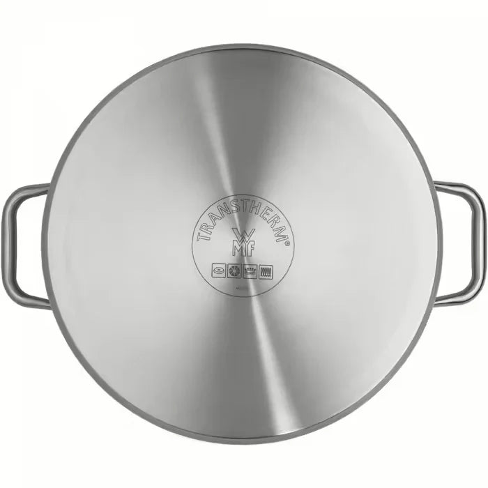 Тенджера стъклен капак D 24 cm Термометър 8.8 L  CrNi 18/10 Индукция