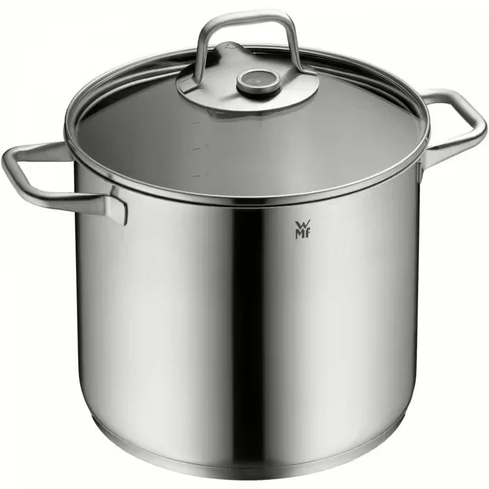 Тенджера стъклен капак D 24 cm Термометър 8.8 L  CrNi 18/10 Индукция