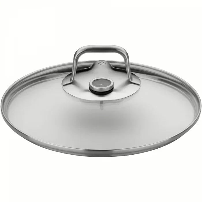 Тенджера стъклен капак D 24 cm Термометър 8.8 L  CrNi 18/10 Индукция