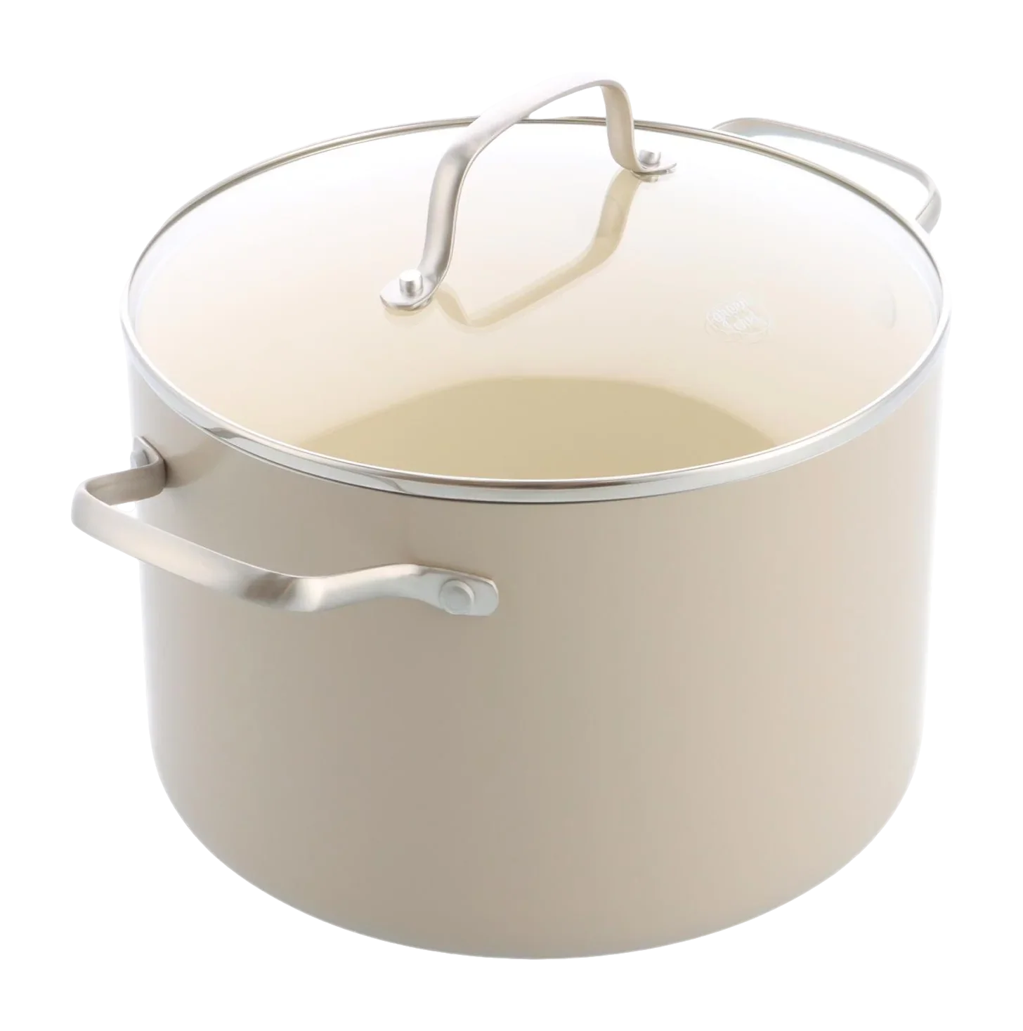 Тенджера с капак  Green Chef Nordics  D 24 cm  7,6 L Керамично покритие с диамантени кристали Thermolon