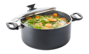 Тенджера стъклен капак  Green Pan Essence D 24 cm 4,9 L Керамично покритие с диамантени кристали Thermolon