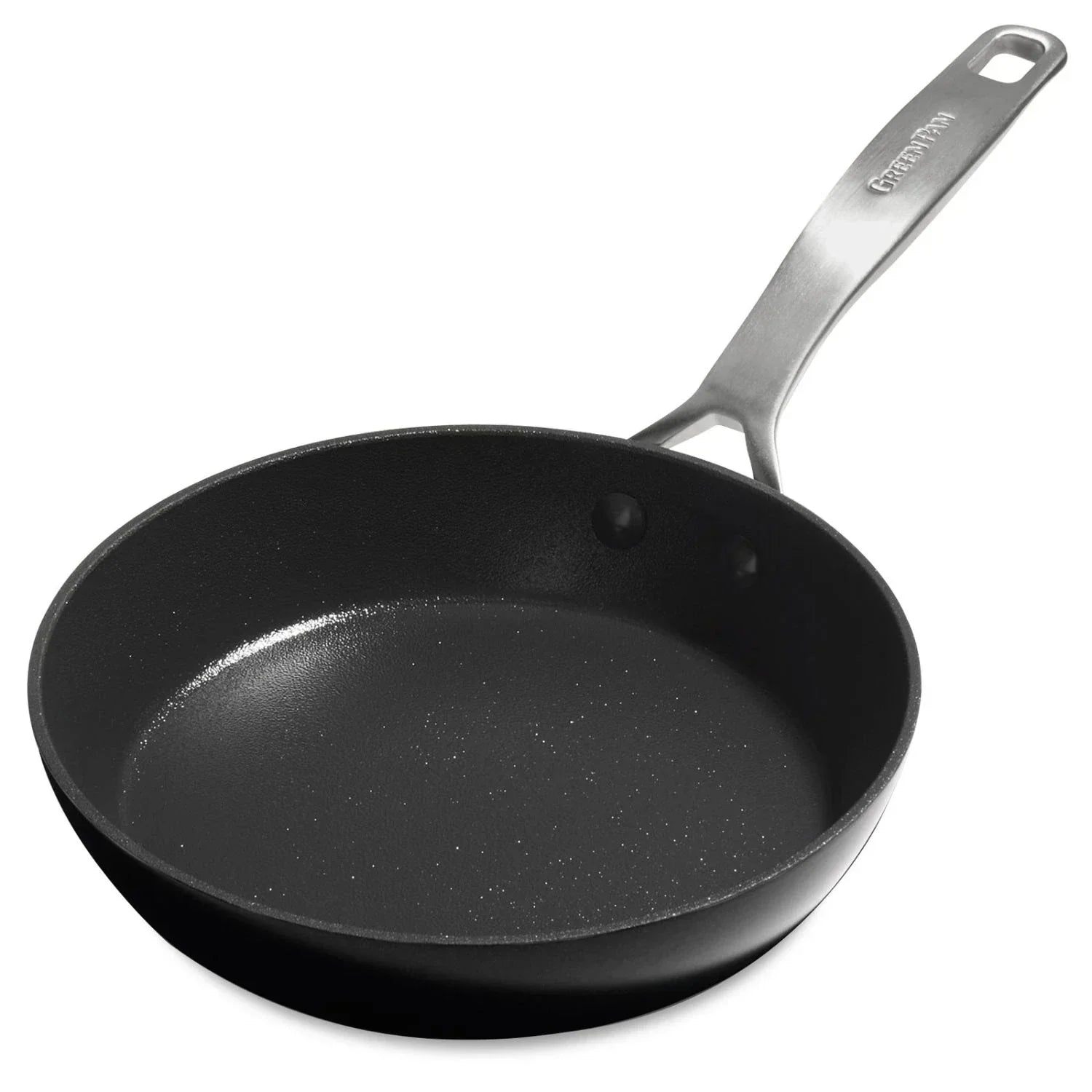 Тиган без капак Green Pan Copenhagen D 24  D 28 cm керамично покритие с диамантени кристали Thermolon