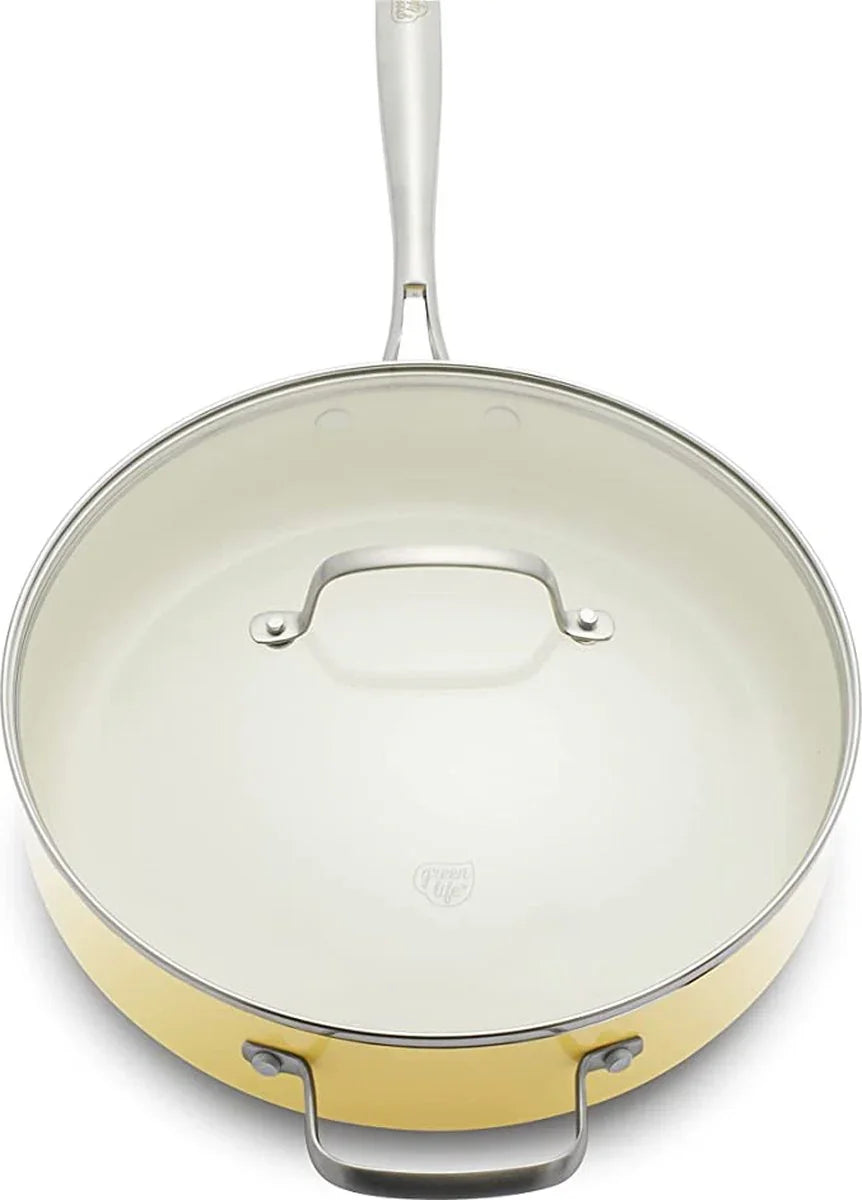 Тиган дълбок Green Pan Life Artisan D 30 cm 5 L Индукция,покритие с диамантени кристали Thermolon