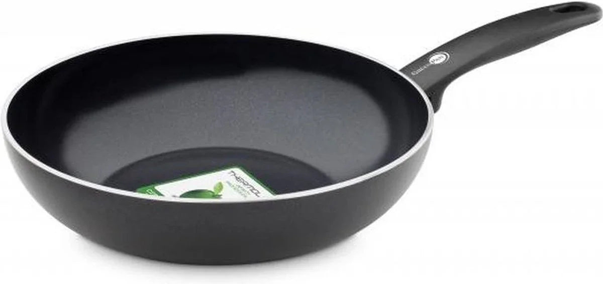 Тиган WOK Green Pan Essence D 28 cm керамично покритие Thermolon с диамантени кристали