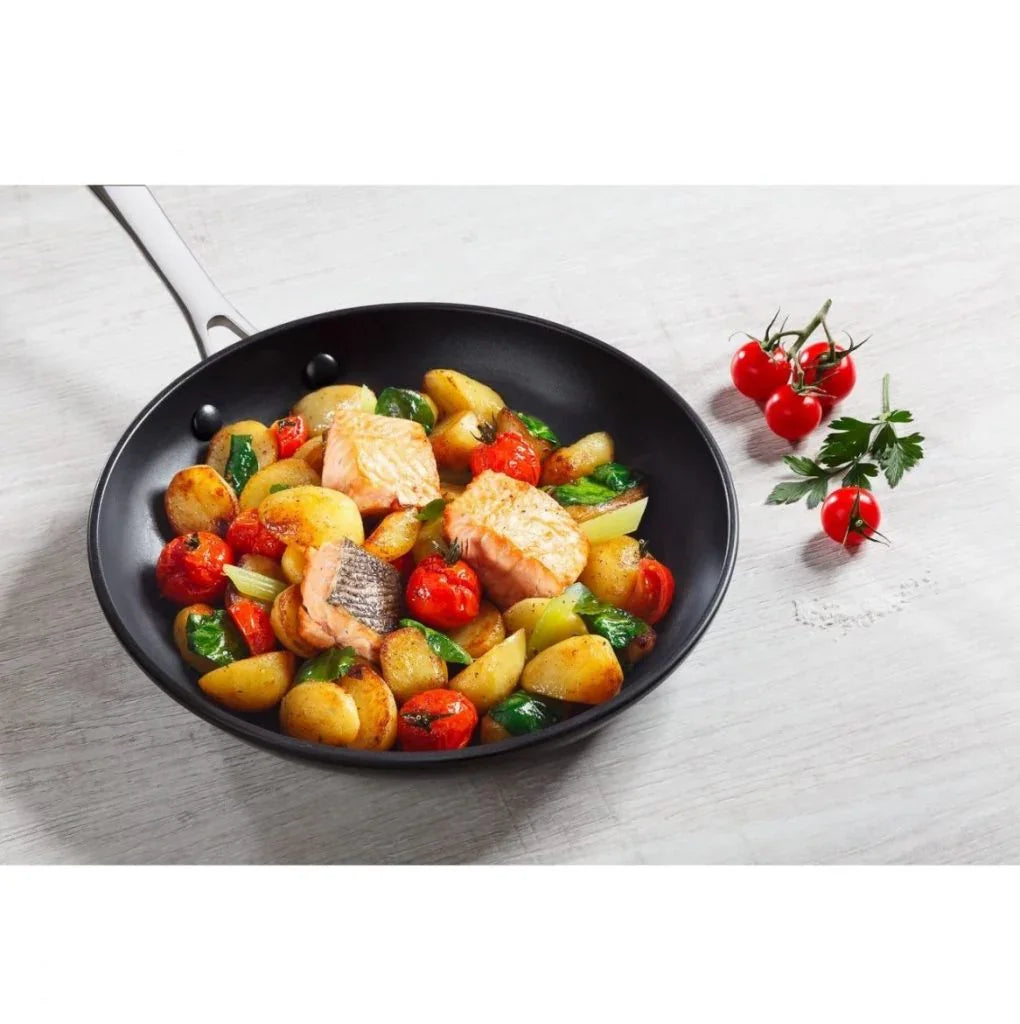 Тиган Fontignac D 24 cm, Неръждаема стомана, Без капак, Индукция