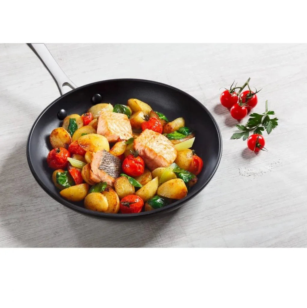 Тиган Fontignac D 28 cm, Неръждаема стомана, Без капак, Индукция