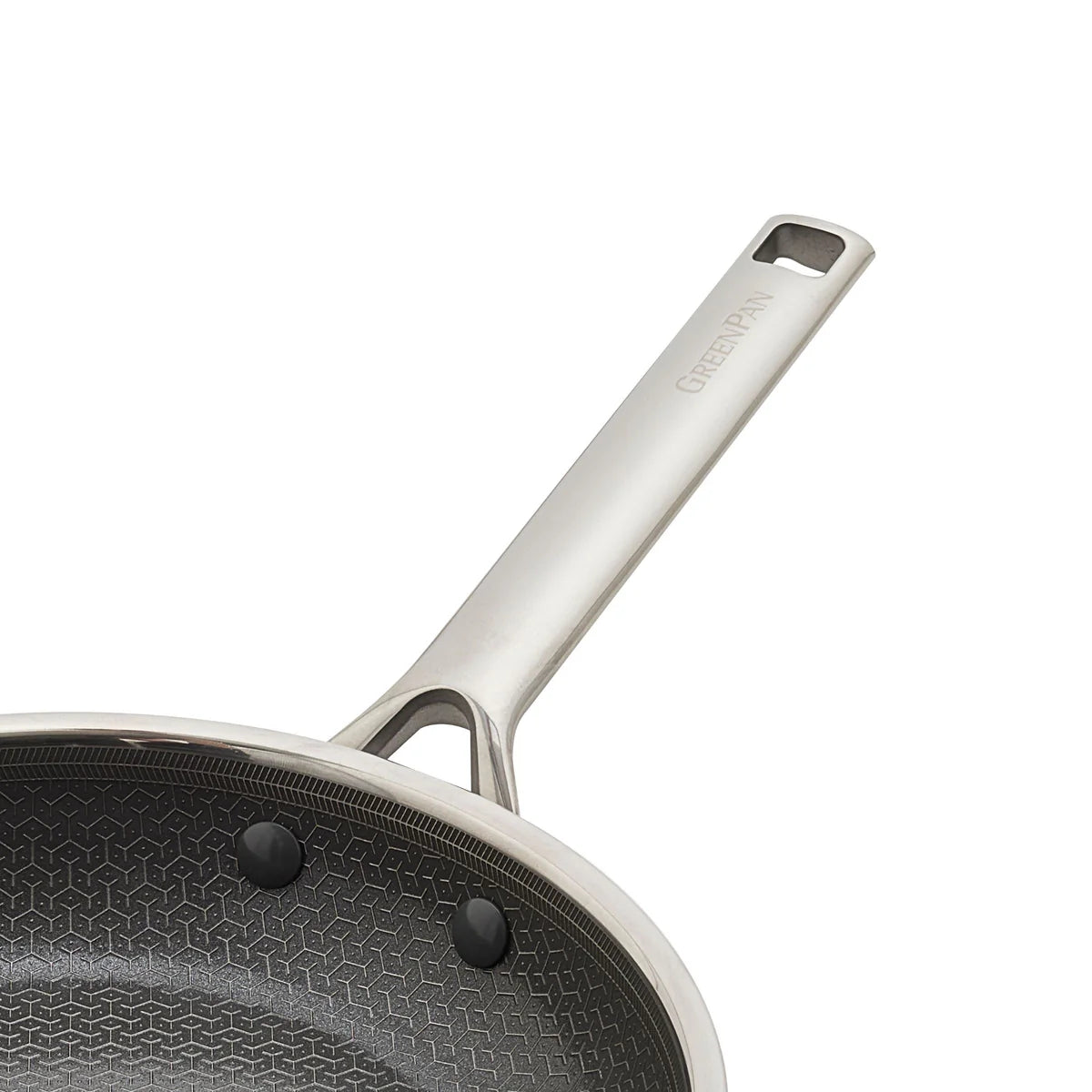 Тиган със стъклен капак Green Pan Apex D 24 cm PFAS free покритие Thermolon с диамантени кристали