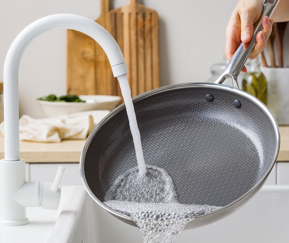 Тиган със стъклен капак Green Pan Apex D 24 cm PFAS free покритие Thermolon с диамантени кристали