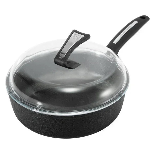 Тиган със стъклен капак CS Solingen Munster, D 28 cm, Индукция