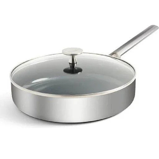 Тиган Inox стъклен капак незалепващо покритие с диаманти D 28 cm