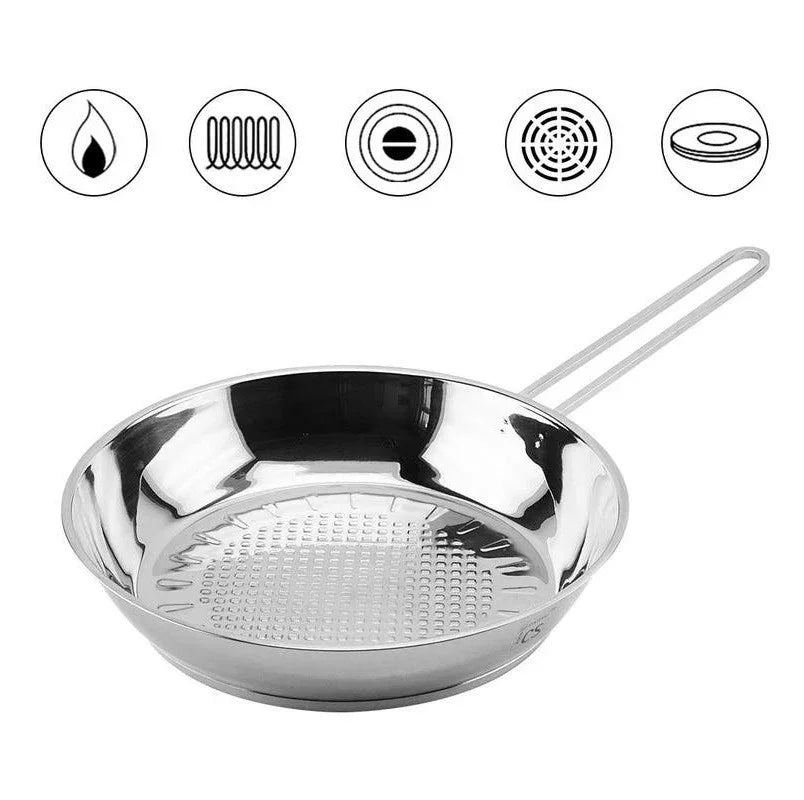 Тиган Trier CS&Sohn Solingen D 28cm,Inox, Сандвич дъно