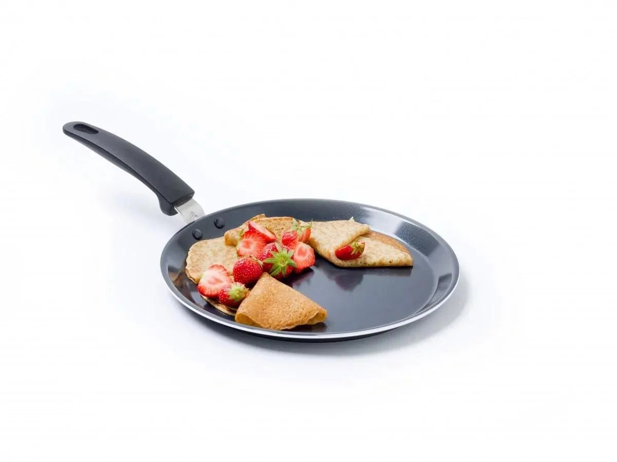 Тиган за палачинки Essential Green Pan D 28 cm незалепващо покритие с диамантени кристали Thermolon