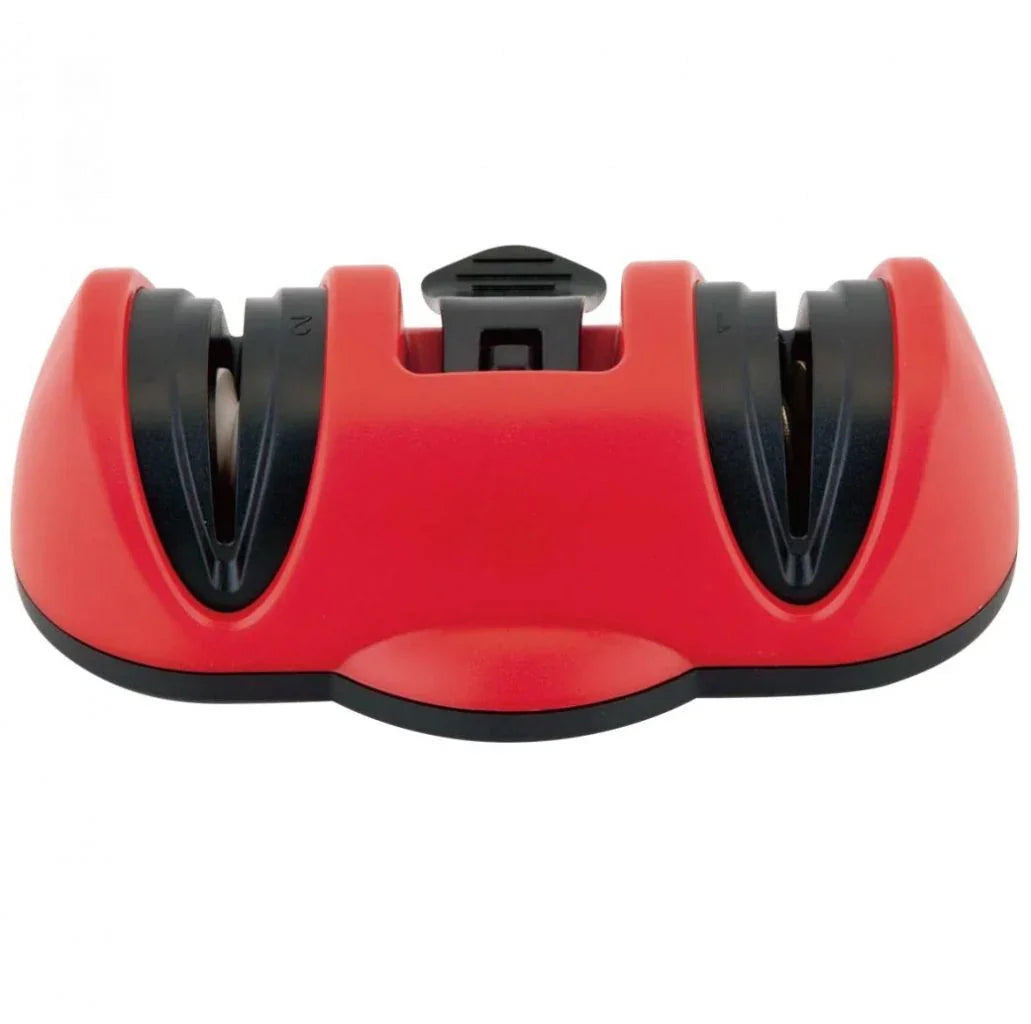 Комплект ножове на стойка серия Shikoku, точило за ножове Tromso Red и ножица Marl 23 cm CS Solingen