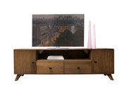 TV шкаф серия WZ 0624 бук масив цвят табак  180х57х40 см