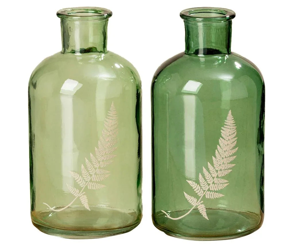 Ваза Fern от стъкло, 16 см