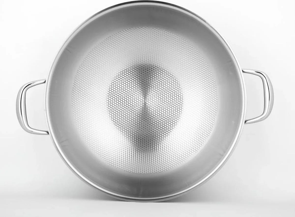 Wok тиган Dresden CS&Sohn с капак Inox D 32 cm