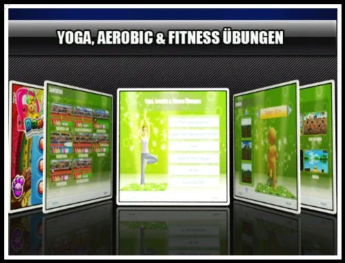 Йога фитнес TV Trainer  версия на немски език