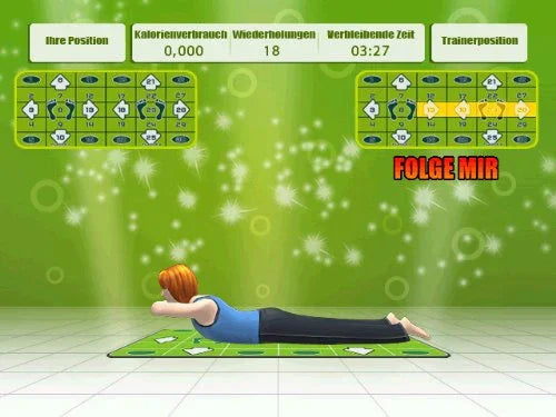 Йога фитнес TV Trainer  версия на немски език